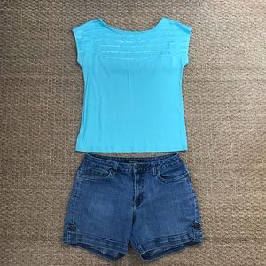 Jean shorts, excellent condition